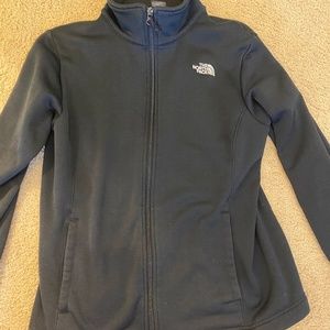 Black North Face Zip-up Sweatshirt